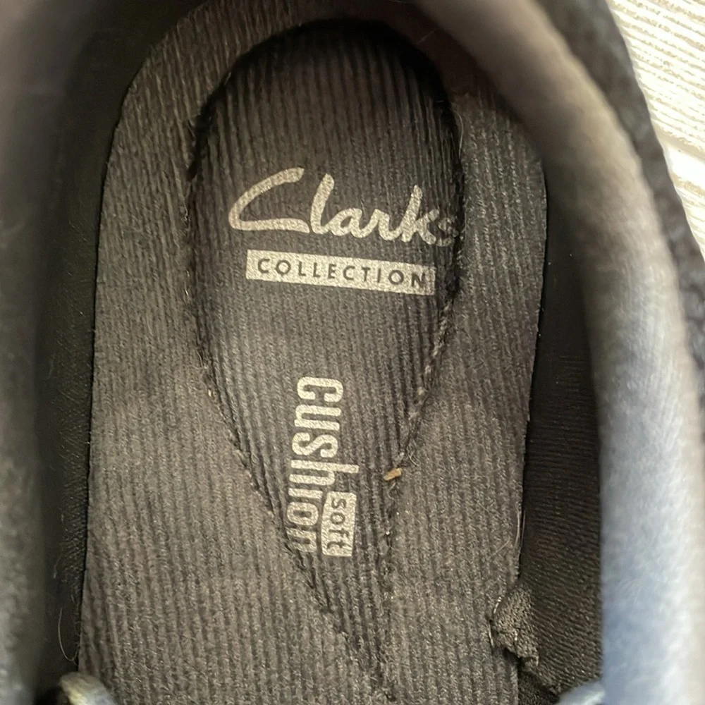 Clarks Black Sneakers Comfortable Everyday Wear